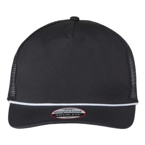 The Rabble Rouser Cap - Black/ Black/ White