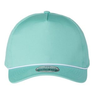 The Barnes Cap - Sea Green/ White