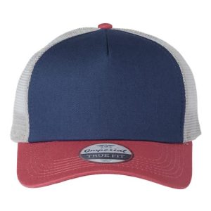 North Country Trucker Cap - Royal/ Nantucket/ Grey