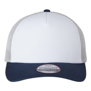 North Country Trucker Cap - White/ Navy/ Grey