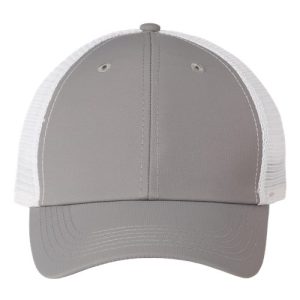 The Original Sport Mesh Cap - Light Grey/ White
