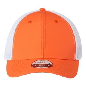 The Original Sport Mesh Cap - Orange/ White