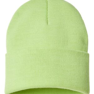 Sustainable Beanie - Acid Green