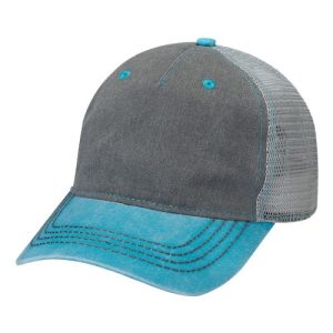 Endeavor Cap - Charcoal/ Caribbean/ Grey