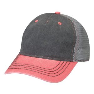 Endeavor Cap - Charcoal/ Coral/ Grey