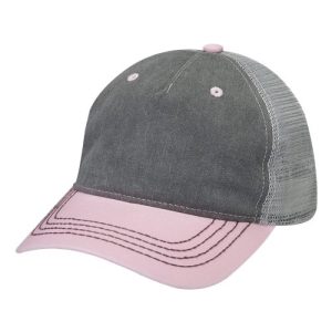 Endeavor Cap - Charcoal/ Pale Pink/ Grey