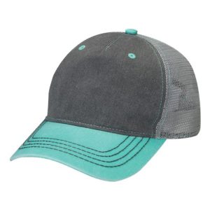 Endeavor Cap - Charcoal/ Seafoam/ Grey