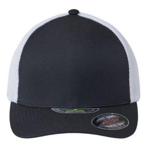 Unipanel™ Trucker Cap - Black/ White