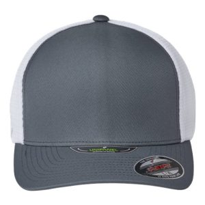 Unipanel™ Trucker Cap - Charcoal/ White
