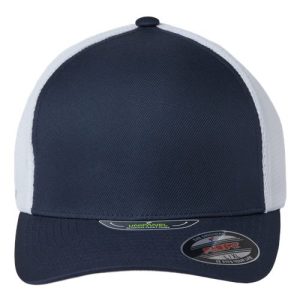 Unipanel™ Trucker Cap - True Navy/ White