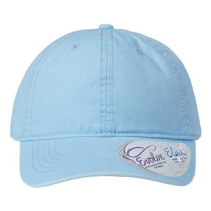 Women's Pigment-Dyed with Fashion Undervisor Cap - Cashmere Blue/ Floral