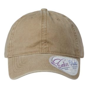 Women's Pigment-Dyed with Fashion Undervisor Cap - Khaki/ Camo