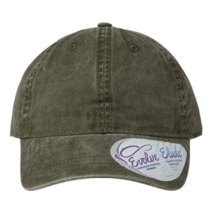 Women's Pigment-Dyed with Fashion Undervisor Cap - Olive/ Camo