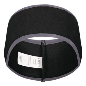 Eco Revive™ Polar Fleece Headband - Black