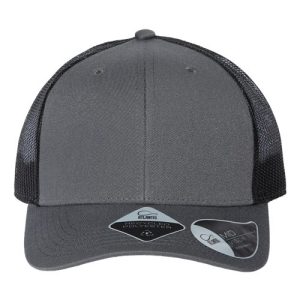 Sustainable Trucker Cap - Dark Grey/ Black