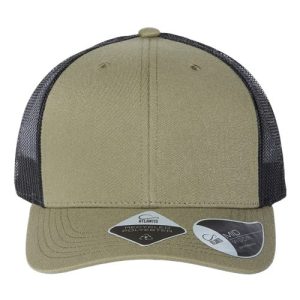 Sustainable Trucker Cap - Olive/ Black