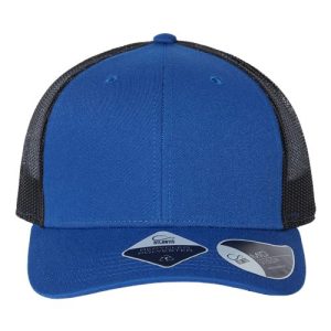 Sustainable Trucker Cap - Royal/ Black