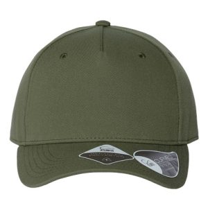 Sustainable Five-Panel Cap - Olive