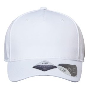 Sustainable Five-Panel Cap - White