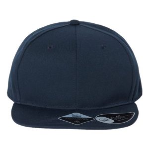 Sustainable Flat Bill Cap - Navy
