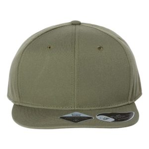 Sustainable Flat Bill Cap - Olive