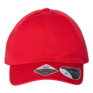 Sustainable Dad Hat - Red