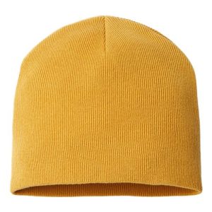 Sustainable Beanie - Mustard Yellow