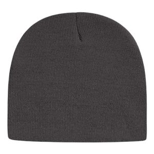 USA-Made 8 1/2" Beanie - Iron Grey