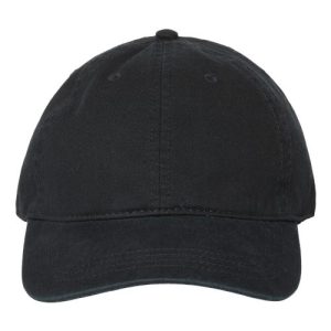 Relaxed Golf Dad Hat - Black