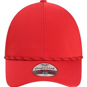 The Habanero Performance Rope Cap - Red