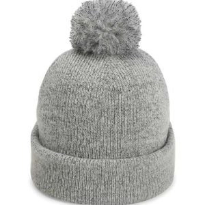 The Mammoth Cuffed Beanie - Light Grey