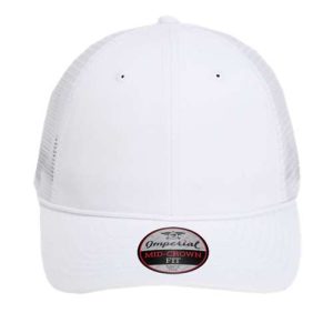 The Night Owl Performance Rope Cap - White/ White