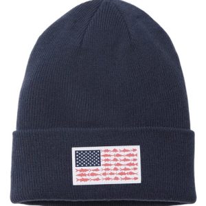 PFG Fish Flag™ Cuffed Beanie - Carbon
