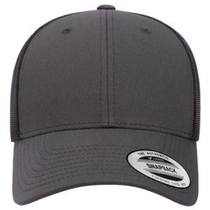 Elite Cap - Charcoal/ Black