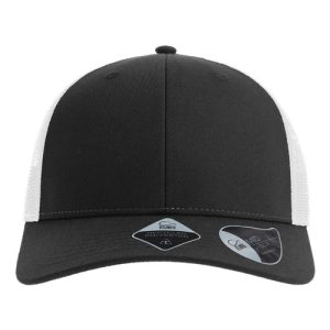 Sustainable Trucker Cap - Black/ White