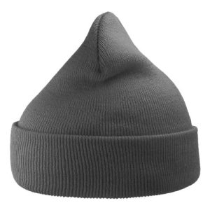 Sustainable 12" Knit Beanie - Dark Grey