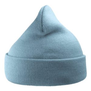Sustainable 12" Knit Beanie - Light Blue
