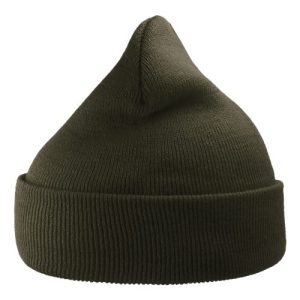 Sustainable 12" Knit Beanie - Olive
