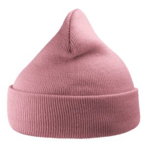 Sustainable 12" Knit Beanie - Pink