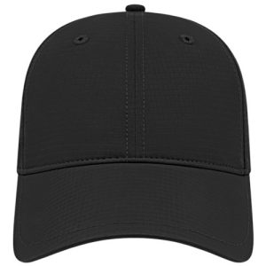 Structured Active Wear Cap - Black
