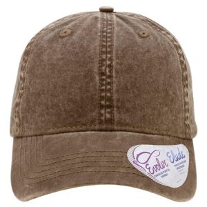 Women's Pigment-Dyed with Fashion Undervisor Cap - Chocolate/ Fawn