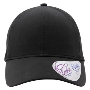 Women's Perforated Performance Cap - Black/ Swirl