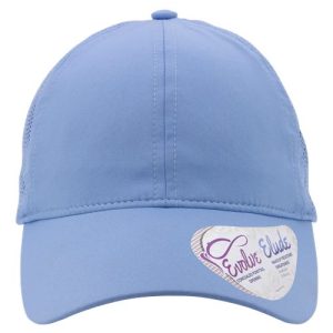 Women's Perforated Performance Cap - Periwinkle/ Floral