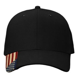 USA Flag Cap - Black/ USA