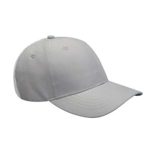 Contrast Back Stripe Clubhouse Cap - Grey