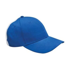 Contrast Back Stripe Clubhouse Cap - Royal