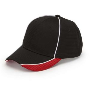 First String Cap - Black/ Red/ White