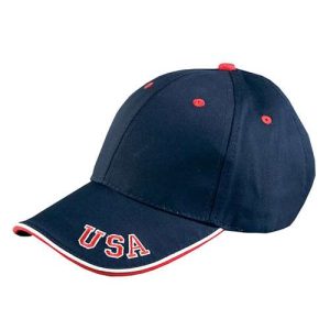 The National USA Cap - Navy/ Red/ White