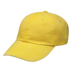 Youth Pigment-Dyed Cap - Lemon