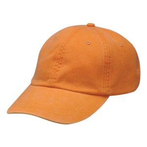 Youth Pigment-Dyed Cap - Tangerine